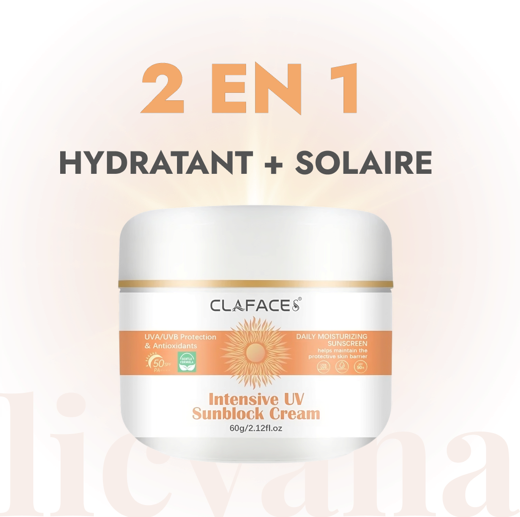 Crème Solaire et Hydratante Anti-âge