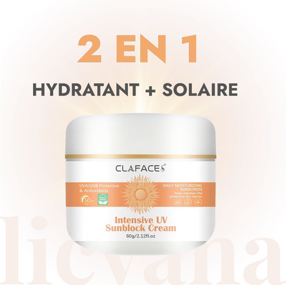 Crème Solaire et Hydratante Anti-âge